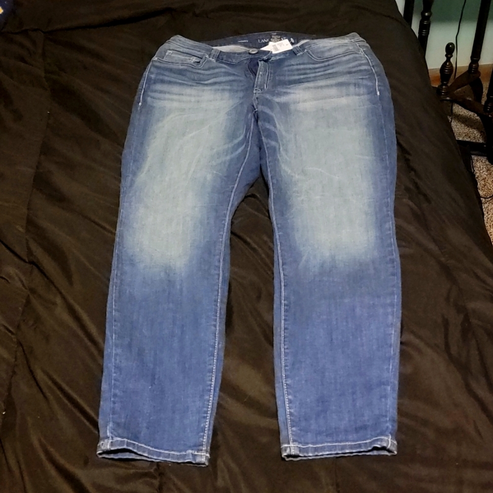 Mid rise skinny jeans